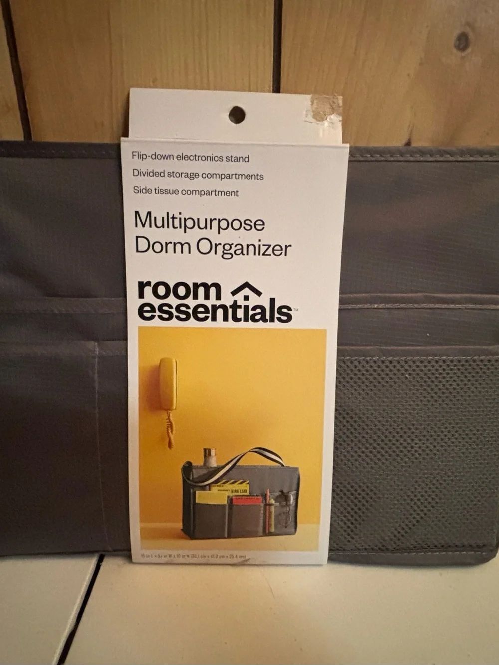 New Room Essentials Multipurpose Dorm Organizer – Gray